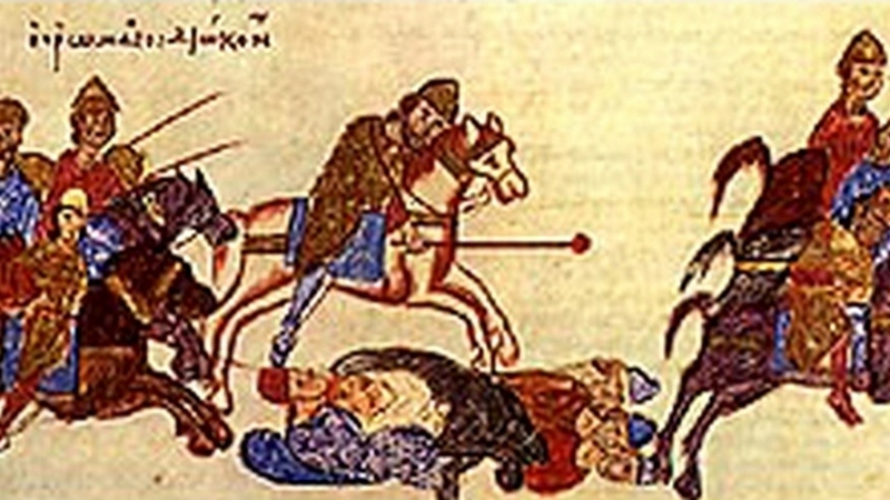 23 июля 971 года Святослав у Доростола решил дать бой Византии