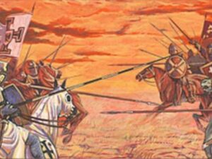 1 июня 1298 года произошло сражение при Трейдене