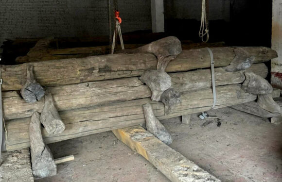 Археологи показали древнюю стену Минска